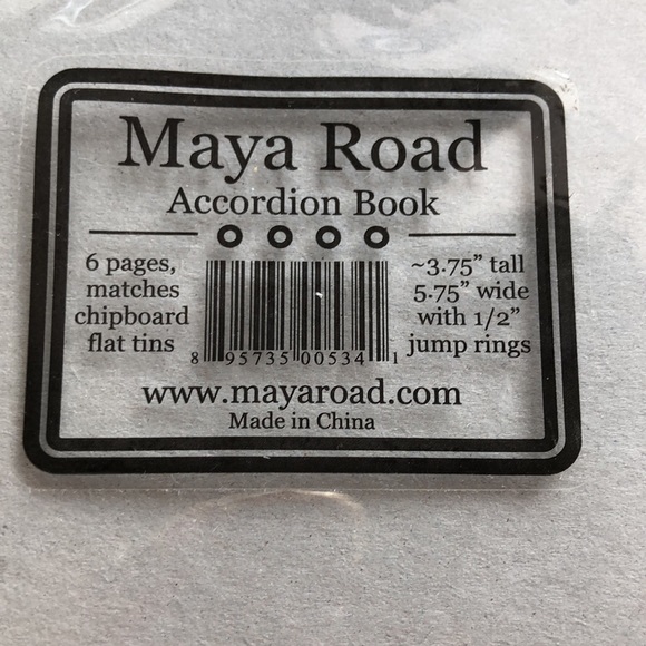 Set of two Maya Road Accordion Books - Picture 2 of 3